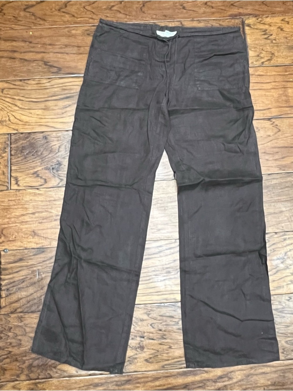 London Jean women’s 100% linen chino the Marisa Fit pants - Picture 2 of 7